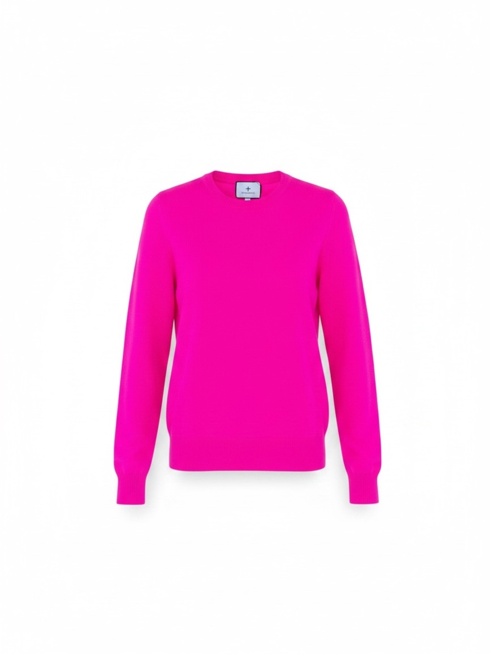 Tuckernuck Bright Pink Crewneck Cashmere Sweater size S